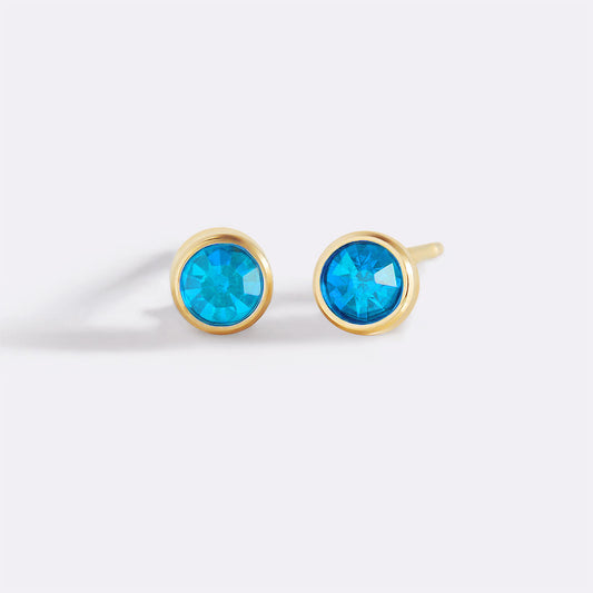 Archie's and Son Jewelry and Repairs Birthstone Bezel Studs