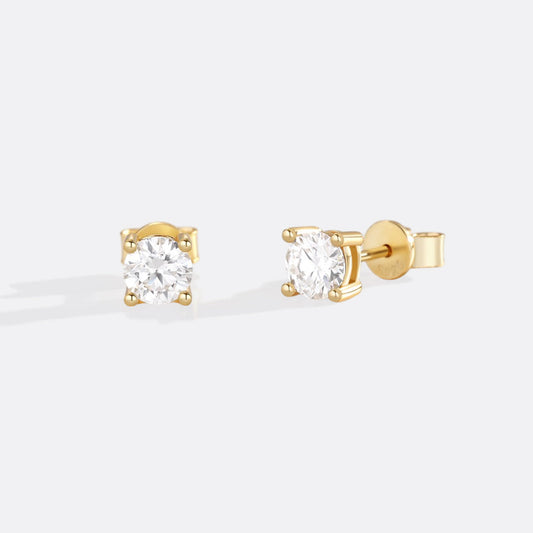 Classic CZ & Moissanite Stud Earrings - Archie's and Son Jewelry and Repairs