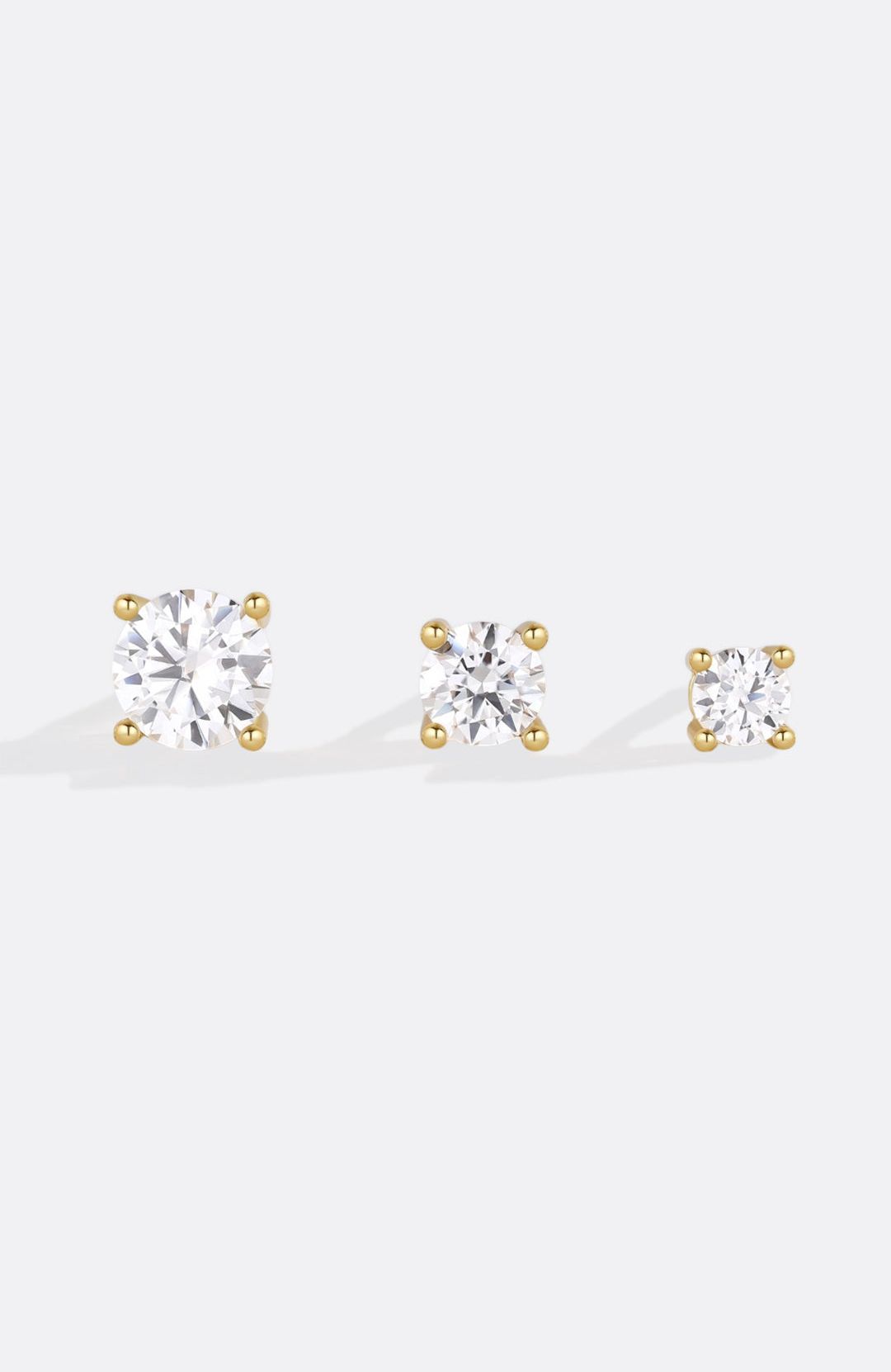 Classic CZ & Moissanite Stud Earrings - Archie's and Son Jewelry and Repairs