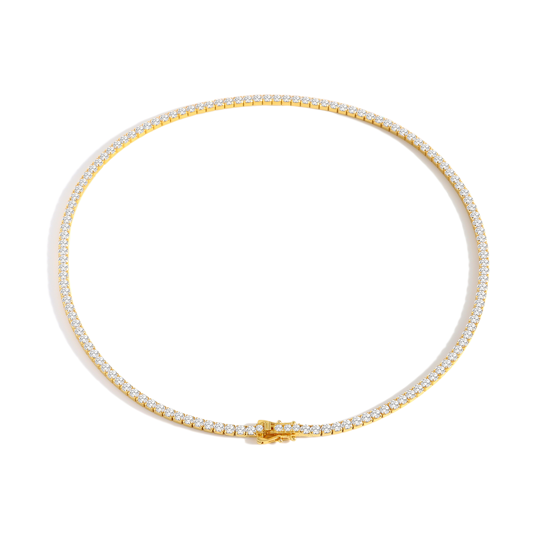 Archie's and Son Jewelry and Repairs 3mm Tennis Necklace