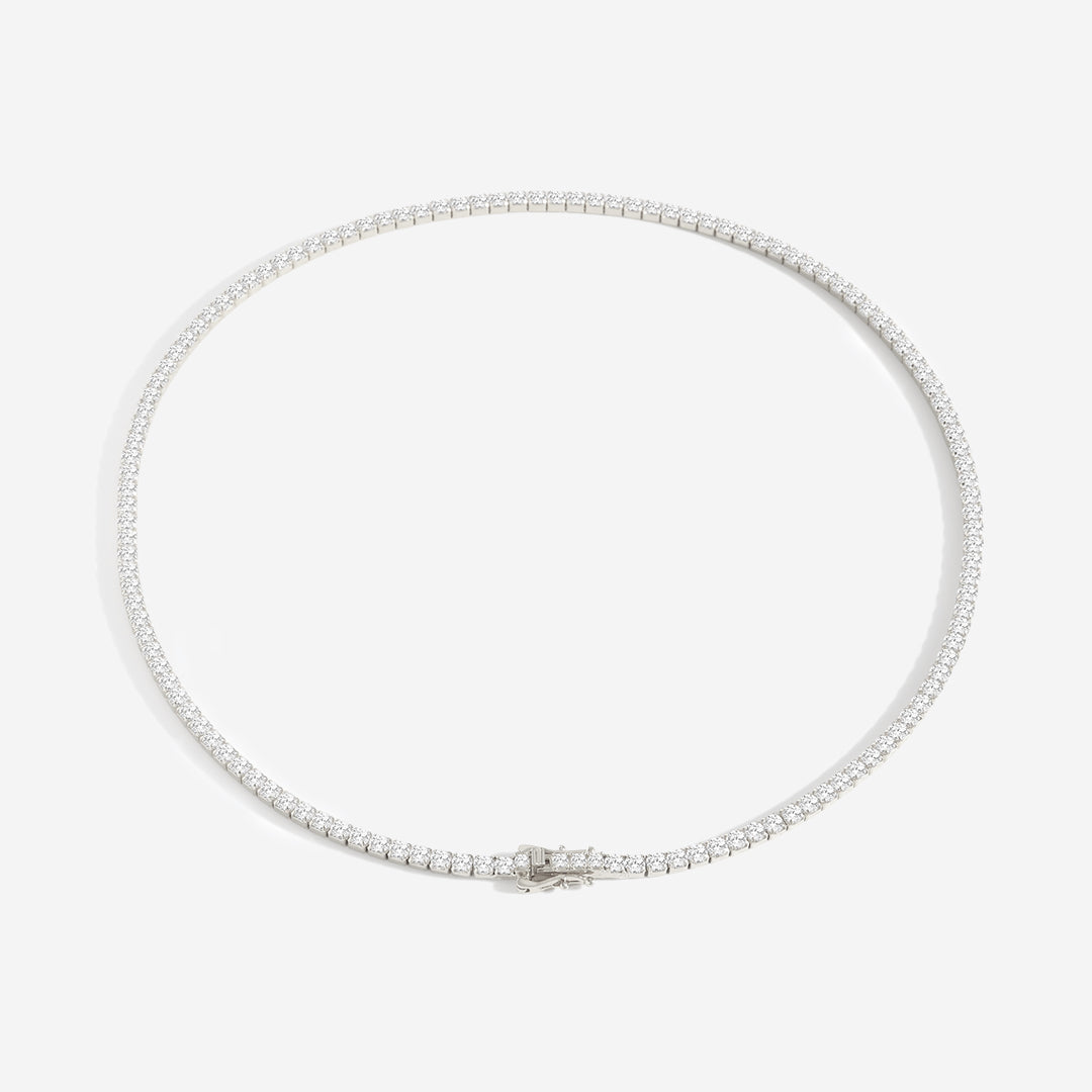 Archie's and Son Jewelry and Repairs 3mm Tennis Necklace