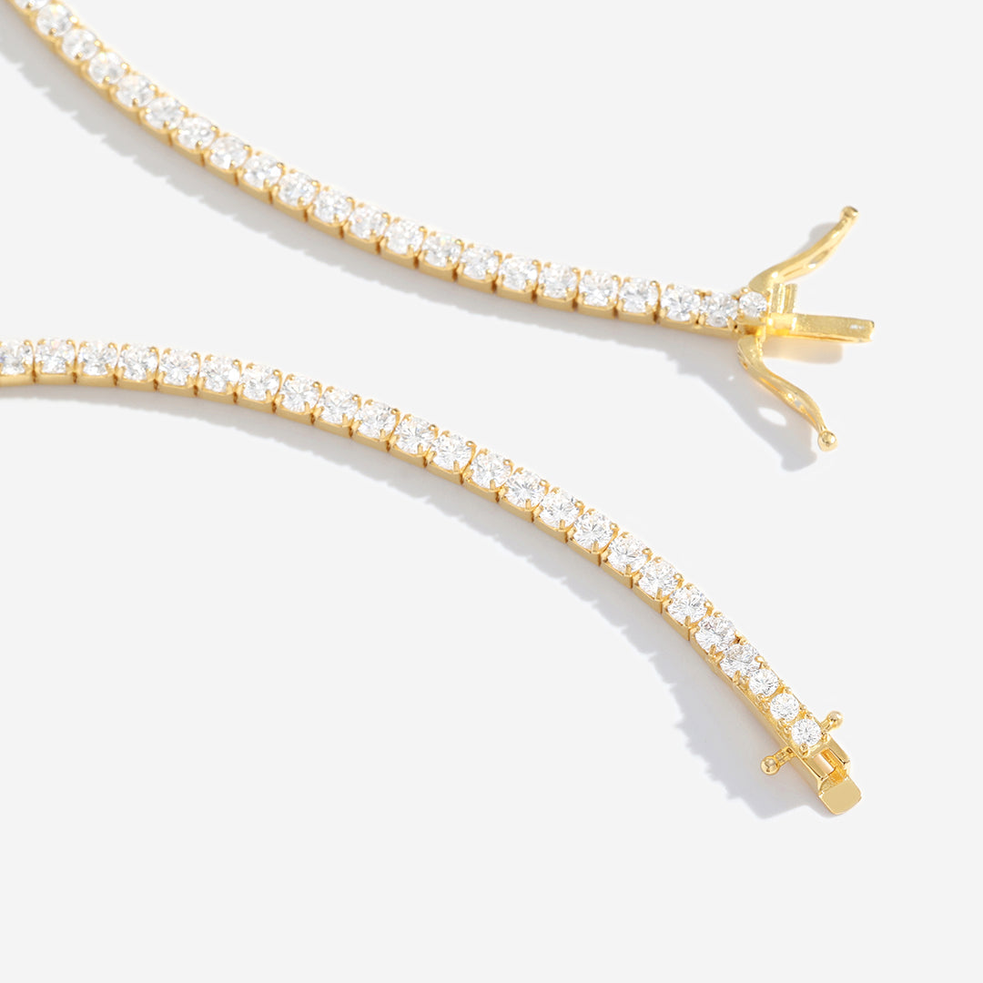 Archie's and Son Jewelry and Repairs 3mm Tennis Necklace