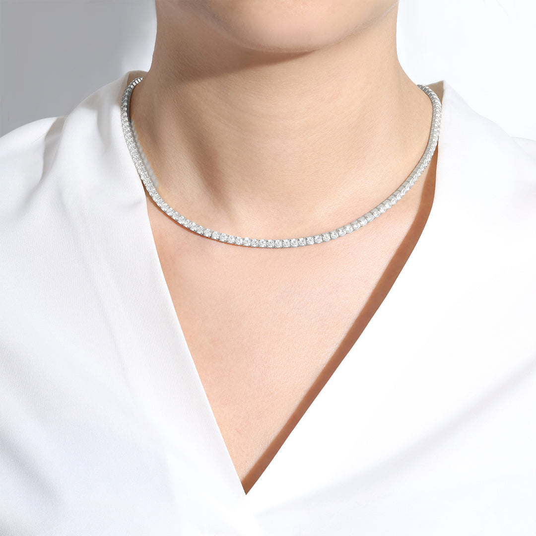 Archie's and Son Jewelry and Repairs 3mm Tennis Necklace