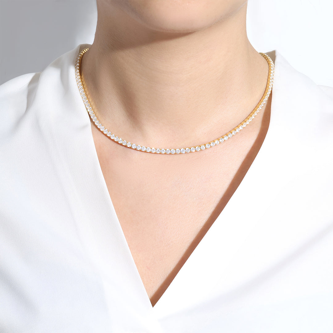 Archie's and Son Jewelry and Repairs 3mm Tennis Necklace