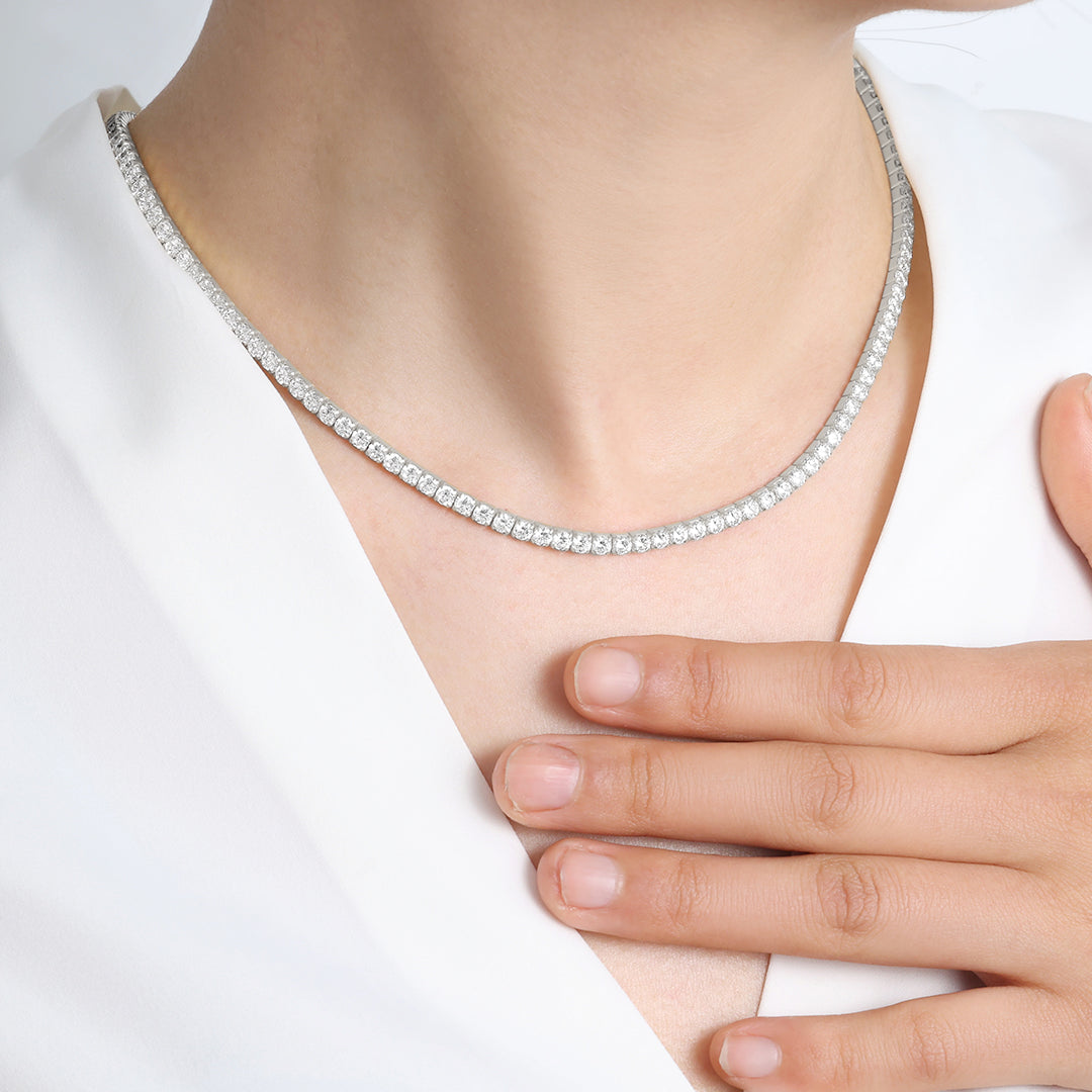 Archie's and Son Jewelry and Repairs 3mm Tennis Necklace