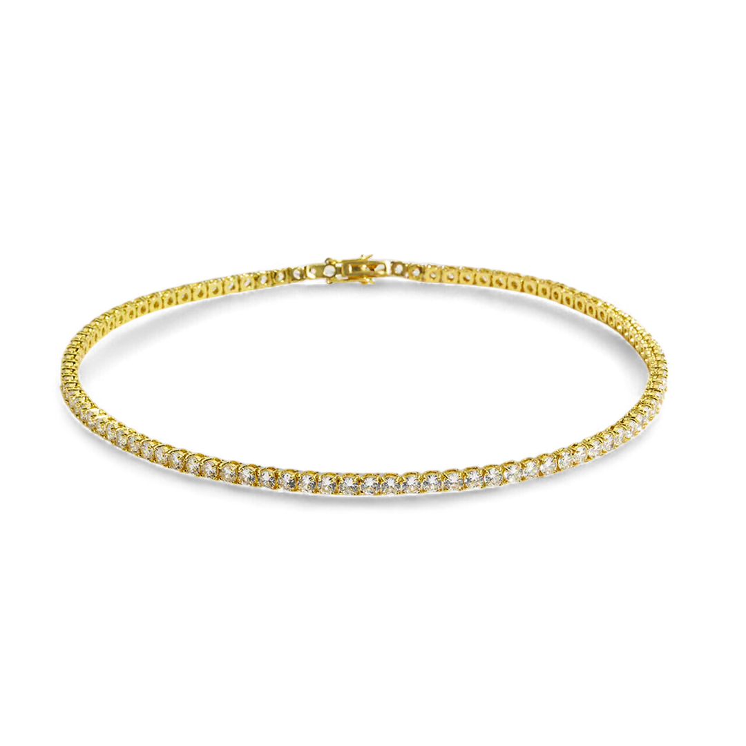 Archie's and Son Jewelry and Repairs 3mm Tennis Necklace