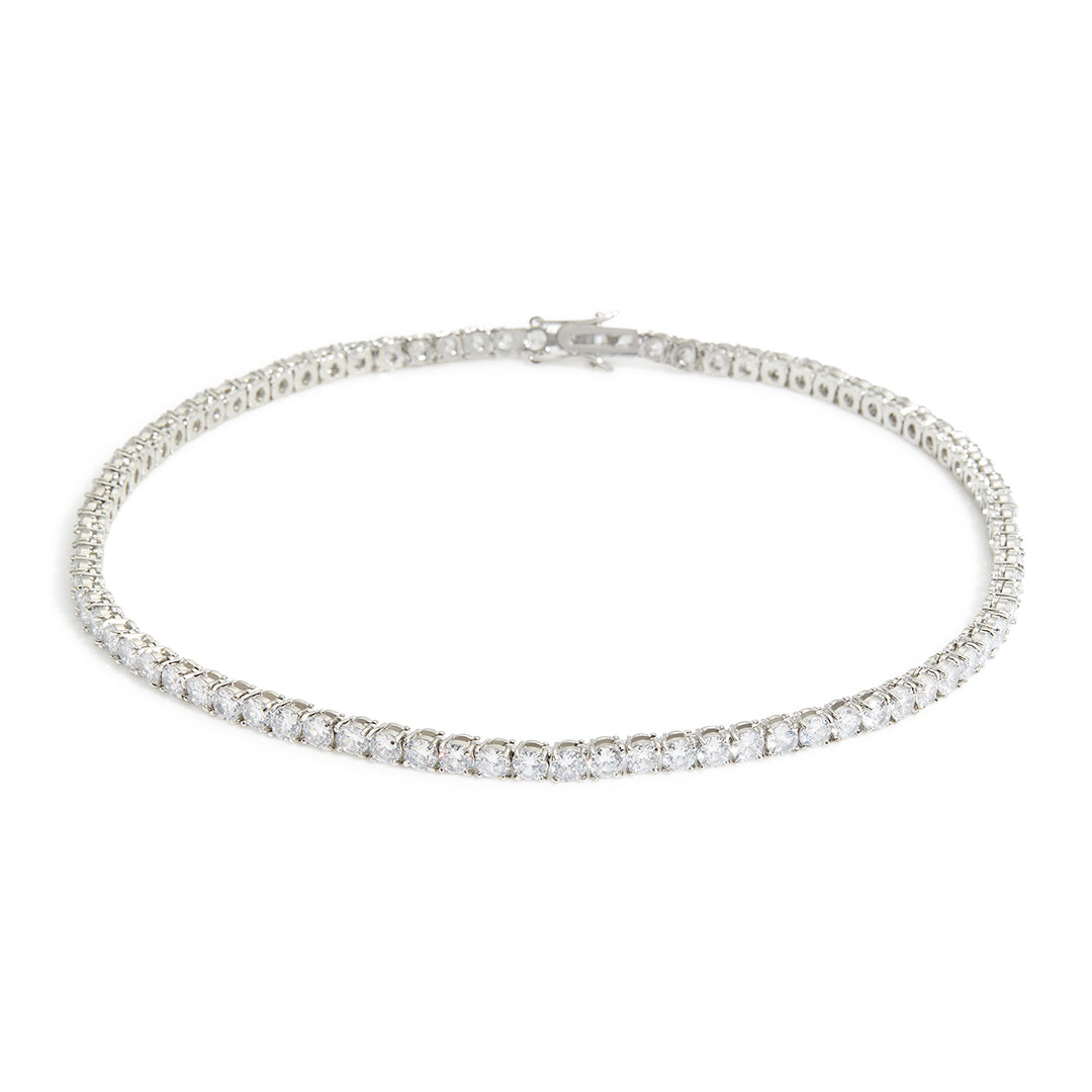 Archie's and Son Jewelry and Repairs 3mm Tennis Necklace