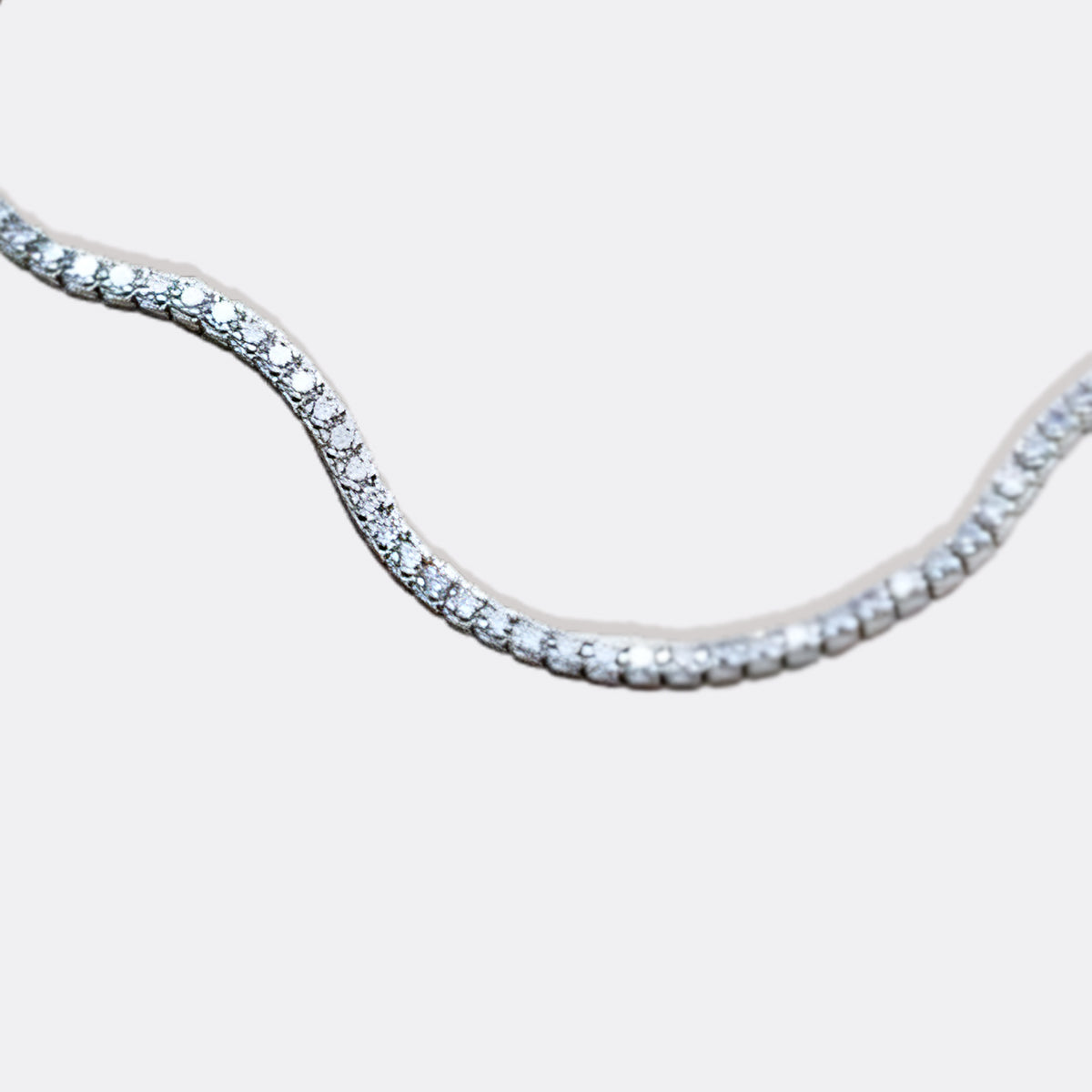 Archie's and Son Jewelry and Repairs 3mm Tennis Necklace