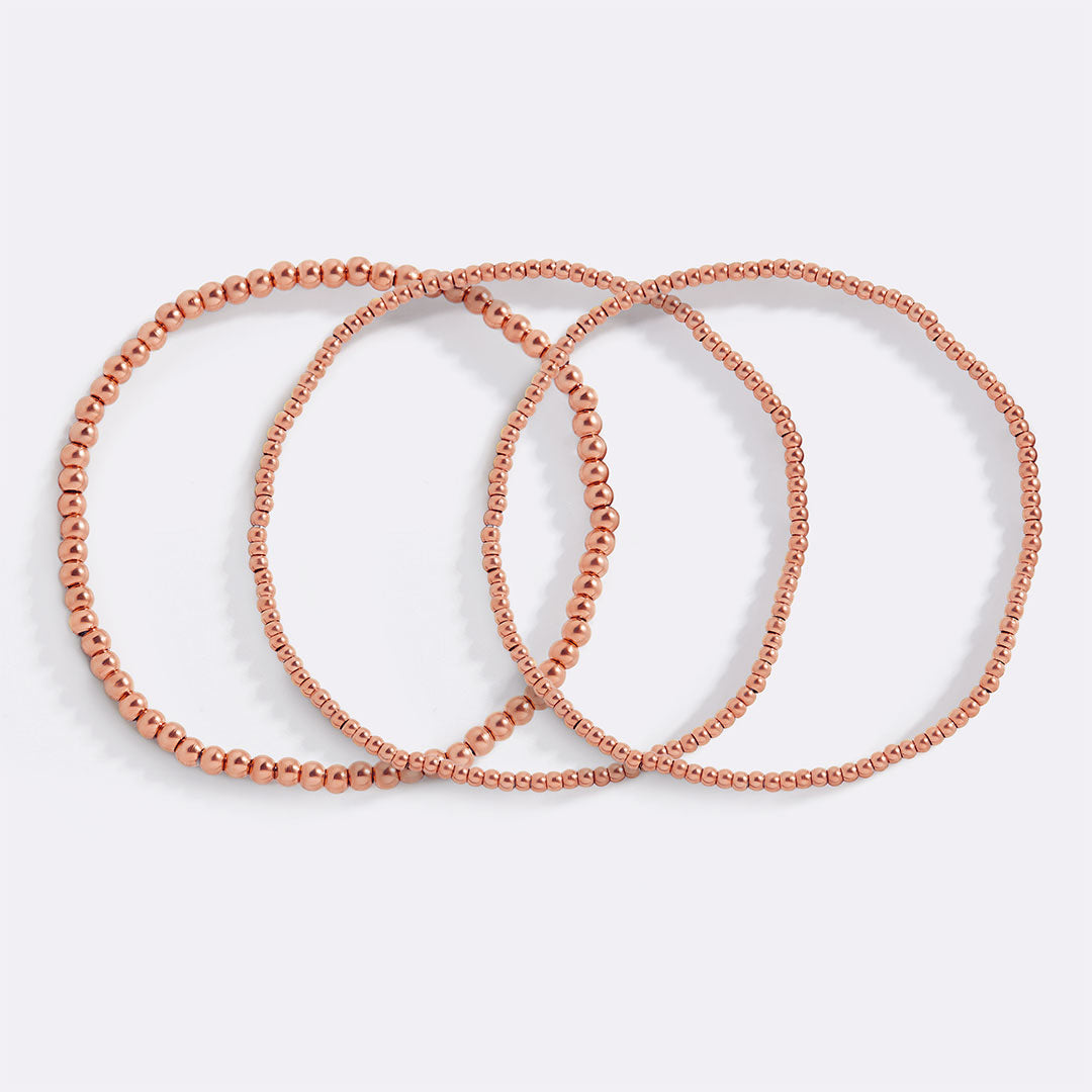 Archie's and Son Jewelry and Repairs 433 Beaded Bracelet Stacking Set
