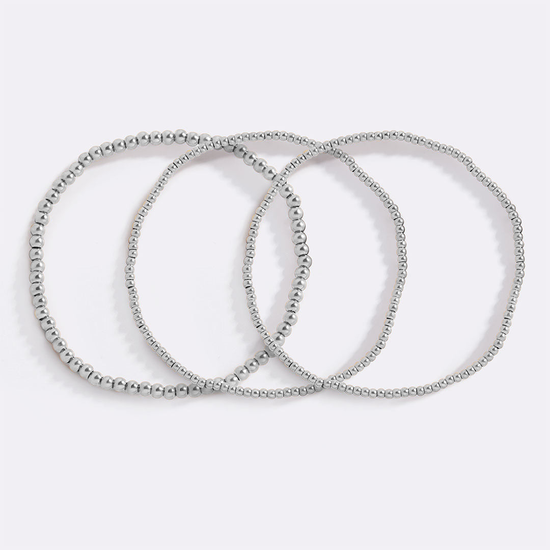 Archie's and Son Jewelry and Repairs 433 Beaded Bracelet Stacking Set