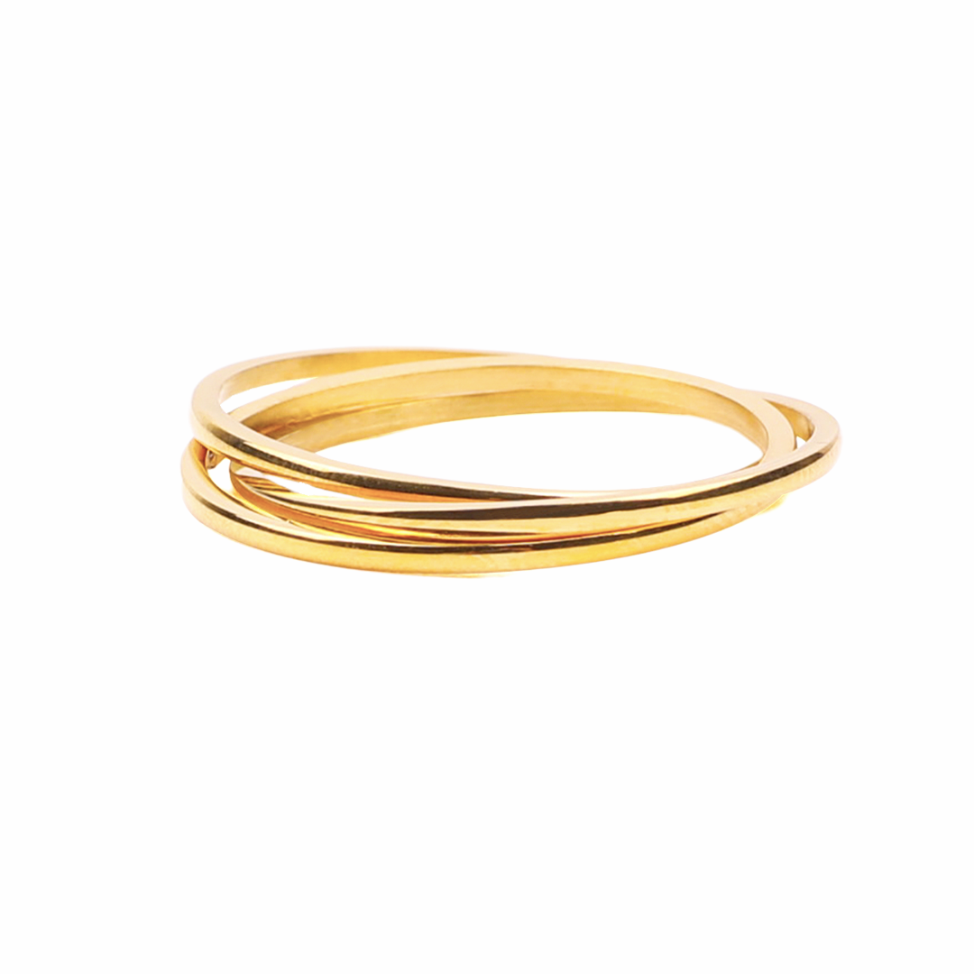 Archie's and Son Jewelry and Repairs Dainty Interlocking Spinner Ring