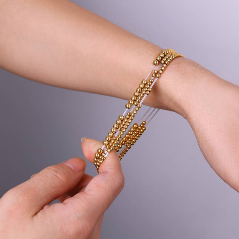Archie's and Son Jewelry and Repairs 433 Beaded Bracelet Stacking Set