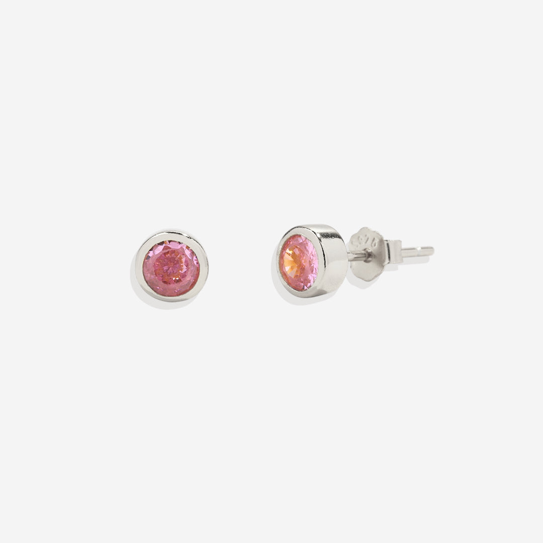 Archie's and Son Jewelry and Repairs Birthstone Bezel Studs