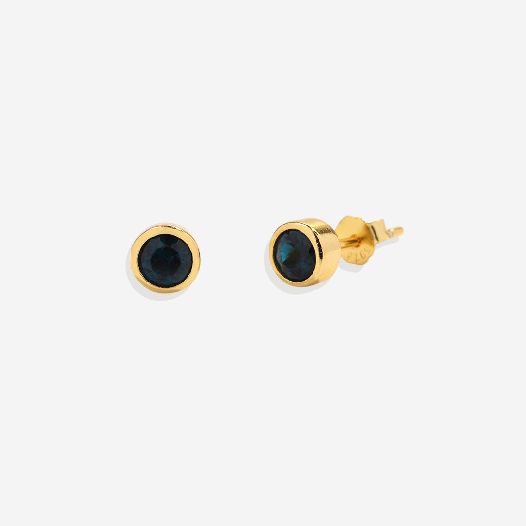 Archie's and Son Jewelry and Repairs Birthstone Bezel Studs
