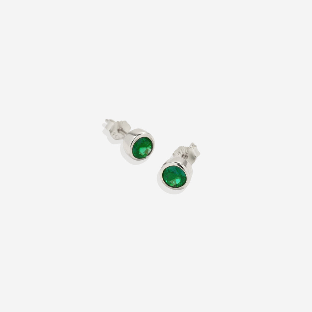 Archie's and Son Jewelry and Repairs Birthstone Bezel Studs