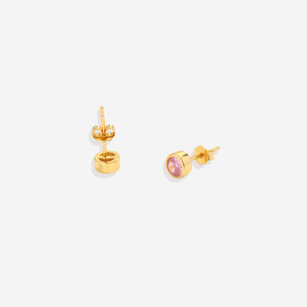 Archie's and Son Jewelry and Repairs Birthstone Bezel Studs