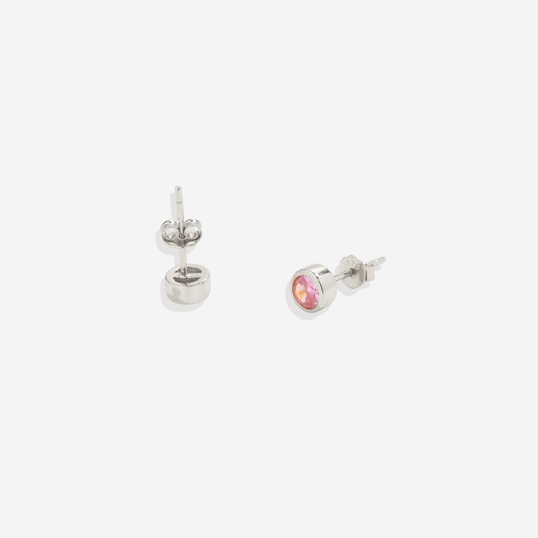 Archie's and Son Jewelry and Repairs Birthstone Bezel Studs