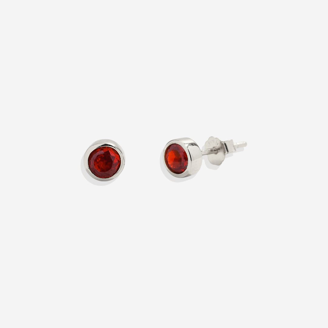 Archie's and Son Jewelry and Repairs Birthstone Bezel Studs