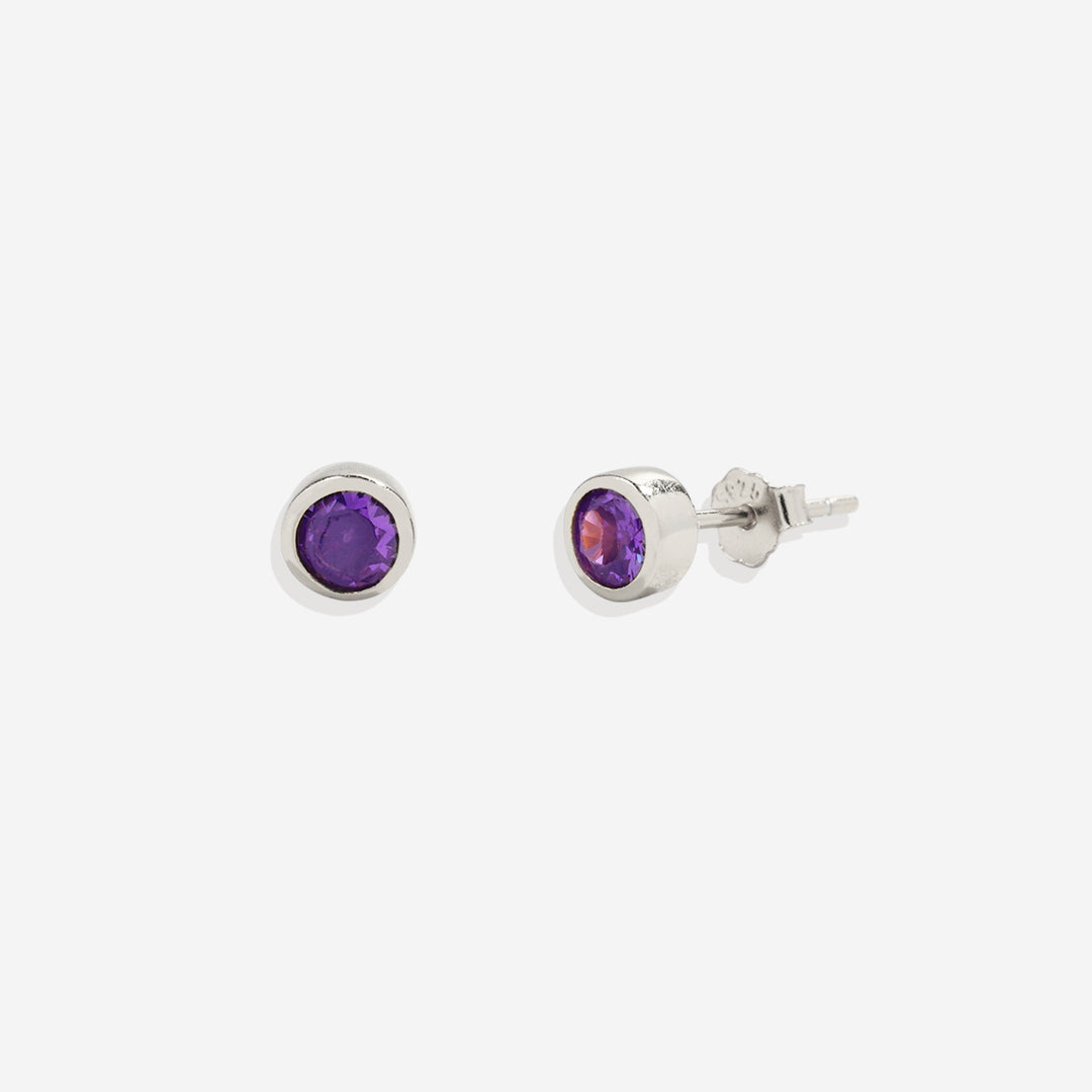 Archie's and Son Jewelry and Repairs Birthstone Bezel Studs