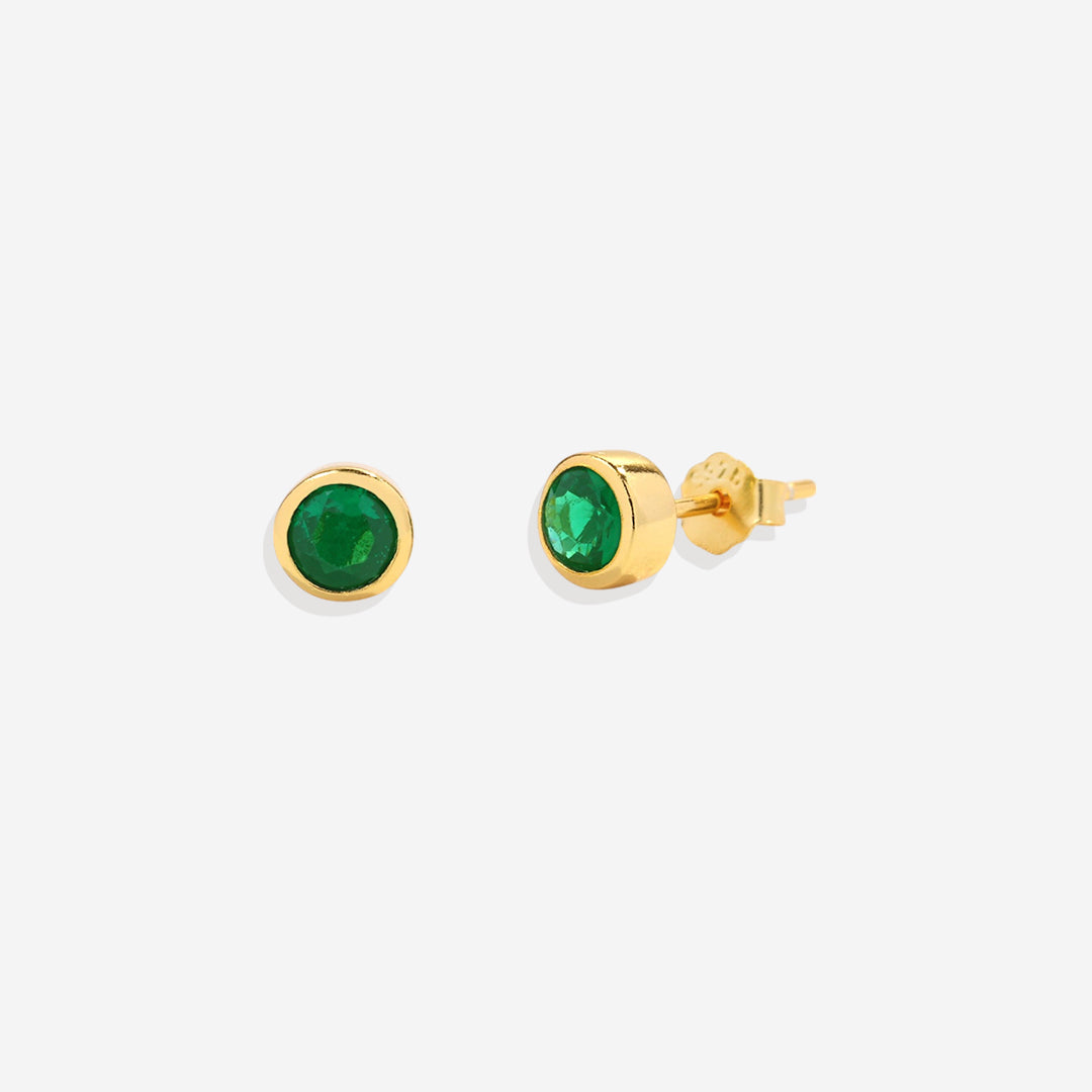 Archie's and Son Jewelry and Repairs Birthstone Bezel Studs