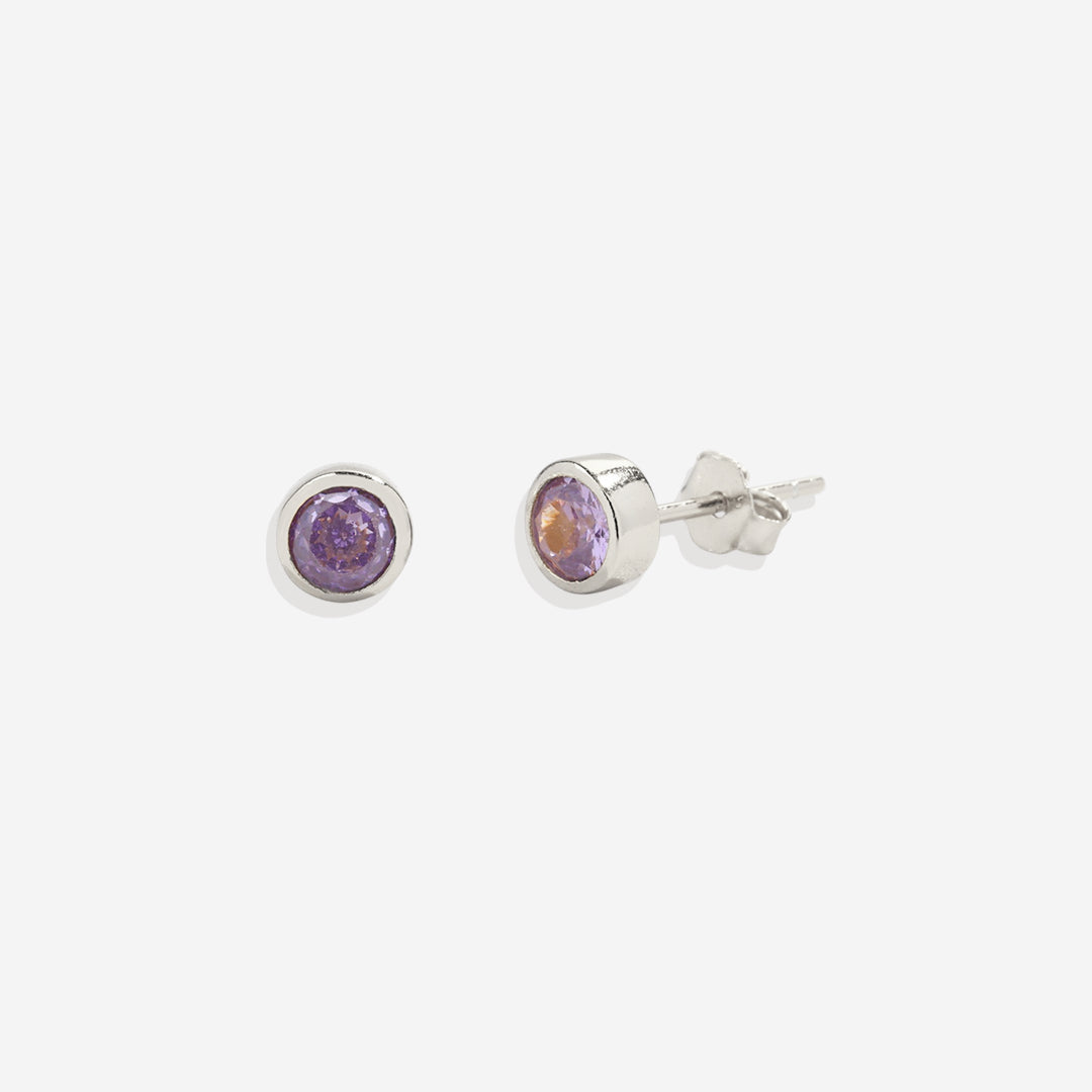 Archie's and Son Jewelry and Repairs Birthstone Bezel Studs