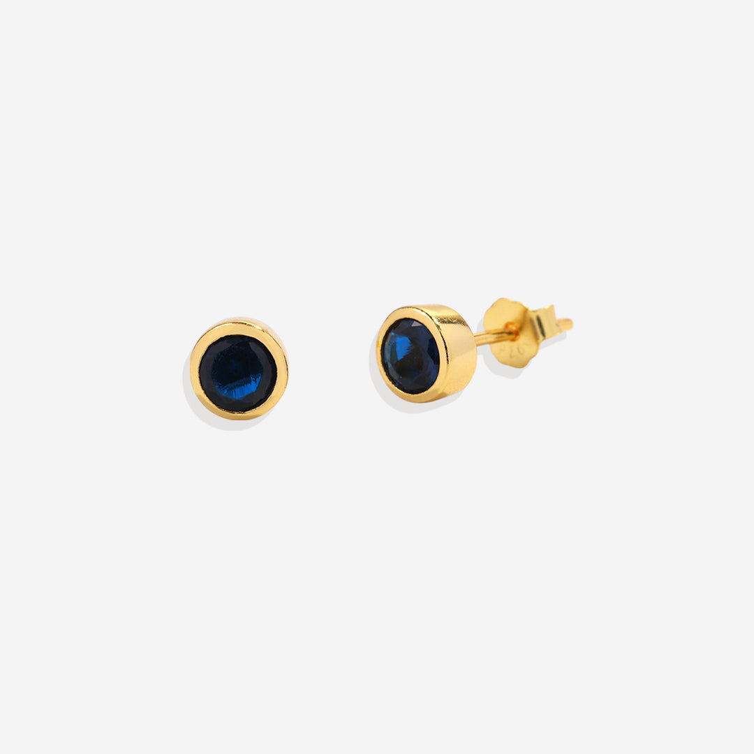 Archie's and Son Jewelry and Repairs Birthstone Bezel Studs