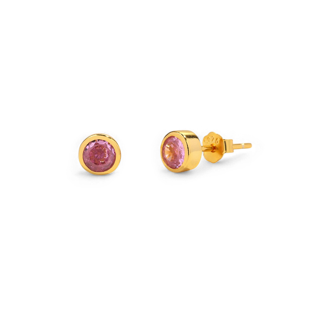 Archie's and Son Jewelry and Repairs Birthstone Bezel Studs