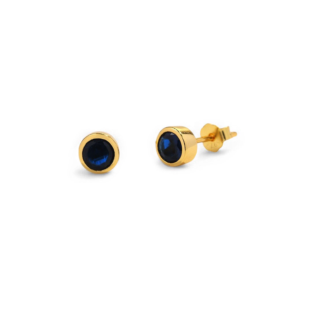 Archie's and Son Jewelry and Repairs Birthstone Bezel Studs