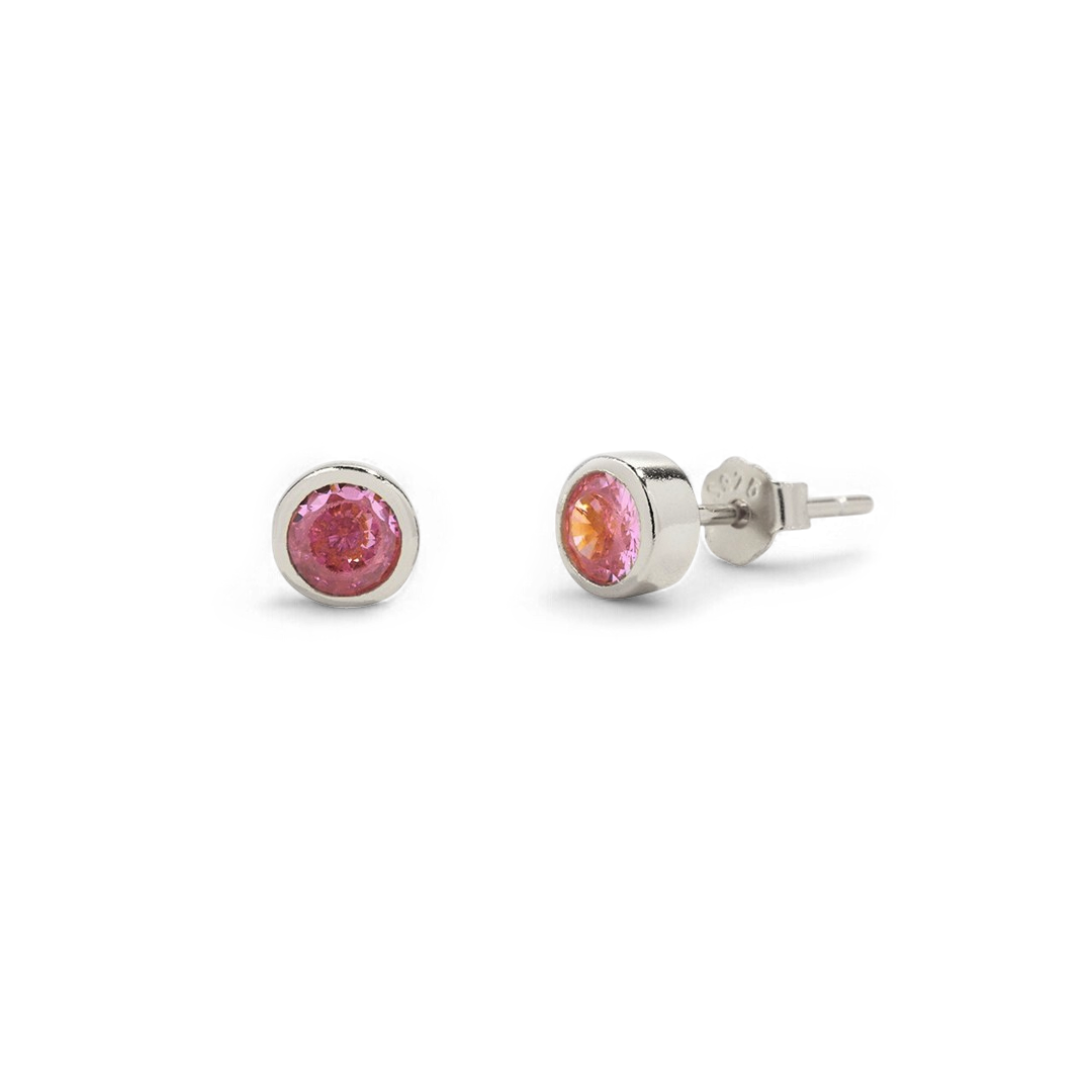 Archie's and Son Jewelry and Repairs Birthstone Bezel Studs