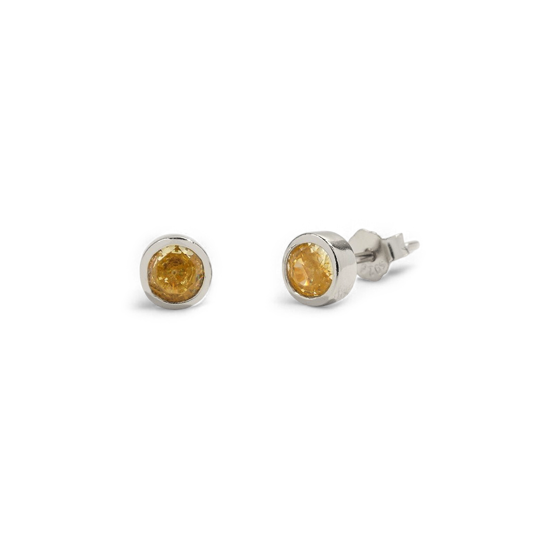 Archie's and Son Jewelry and Repairs Birthstone Bezel Studs