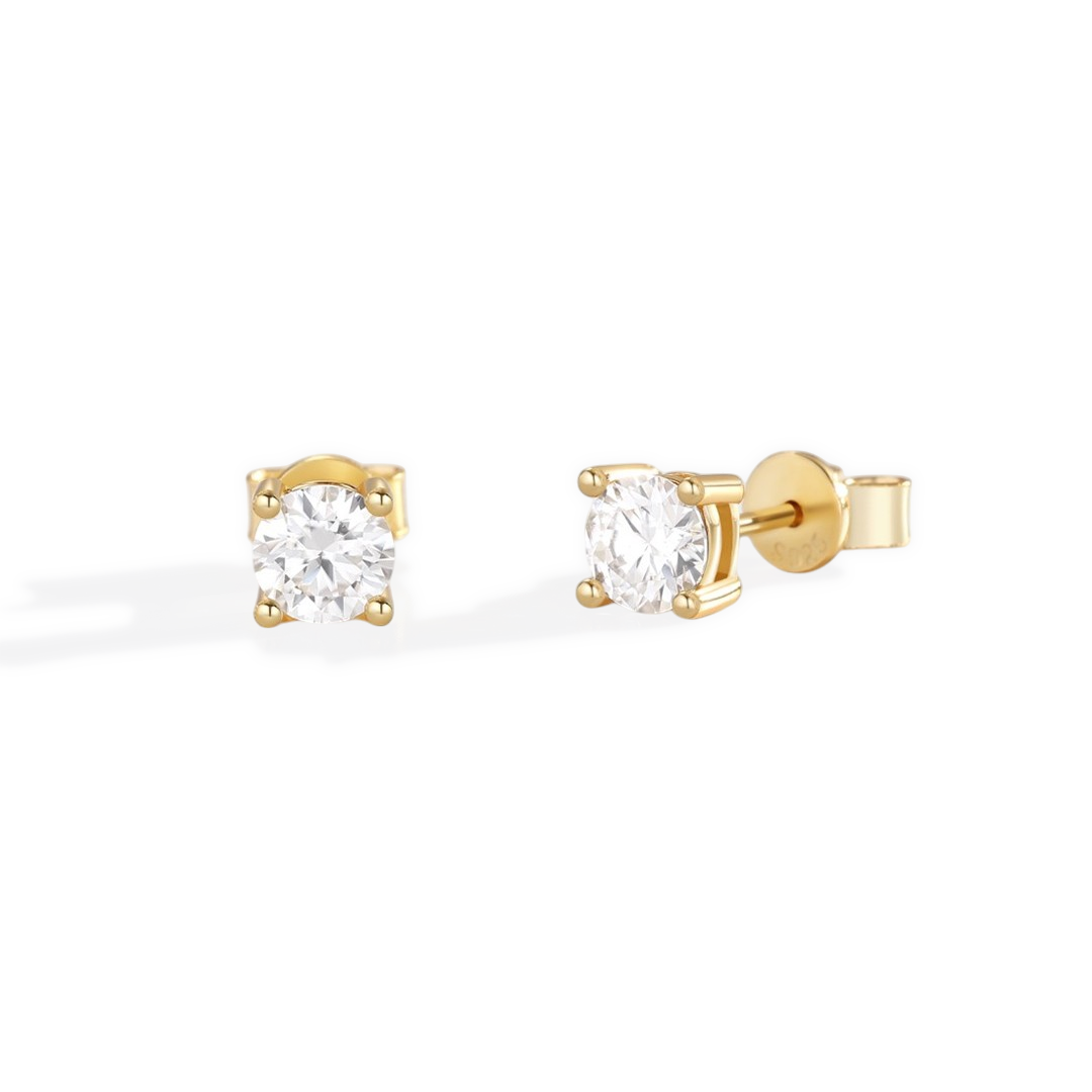 Classic diamond stud earrings by Archie's and Son Jewelry and Repairs