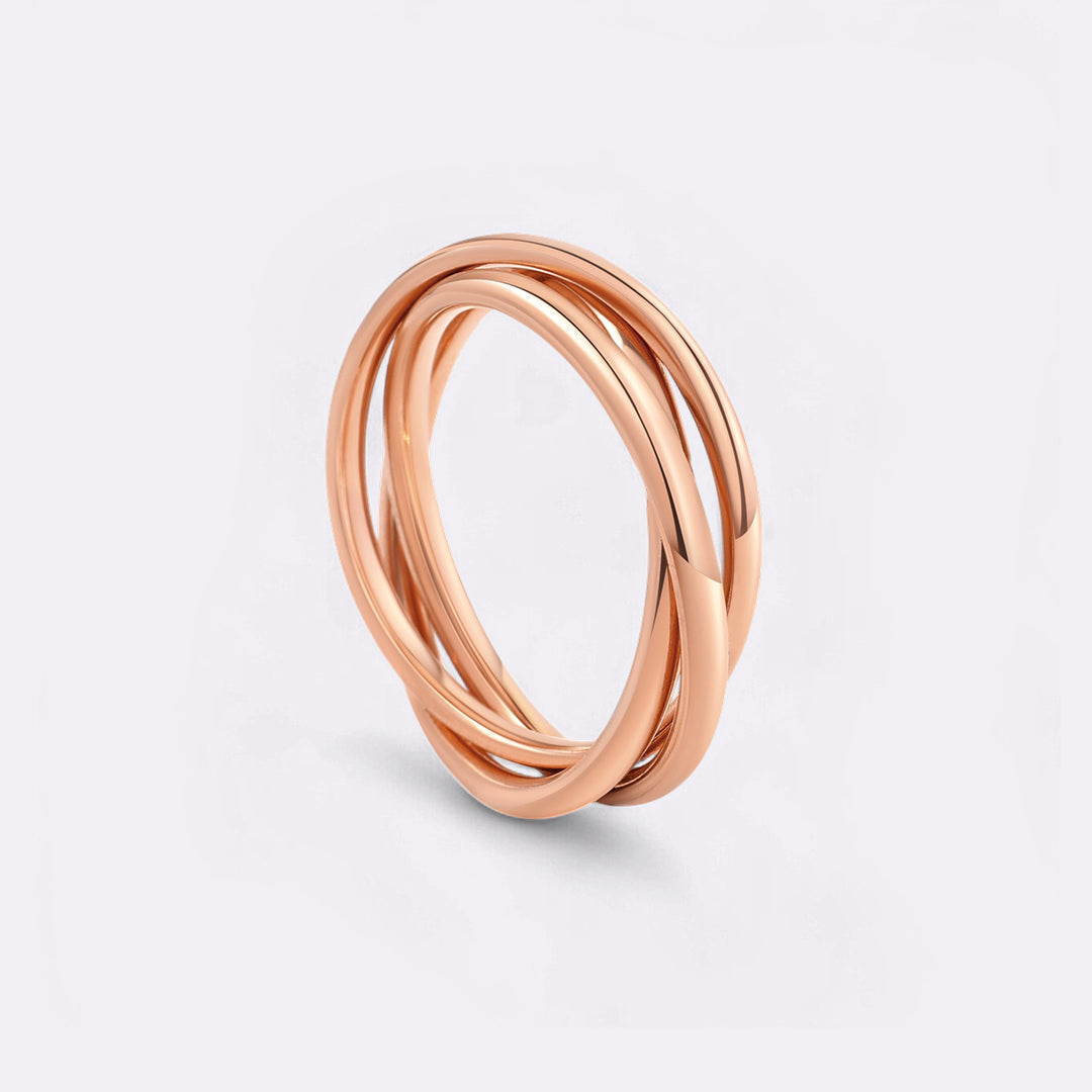 Archie's and Son Jewelry and Repairs Dainty Interlocking Spinner Ring