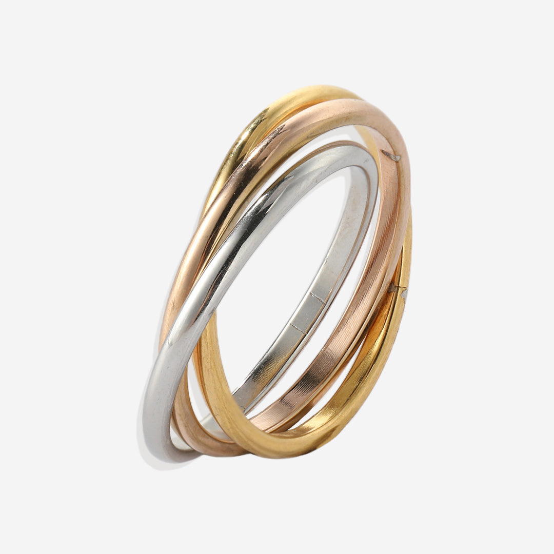 Archie's and Son Jewelry and Repairs Dainty Interlocking Spinner Ring