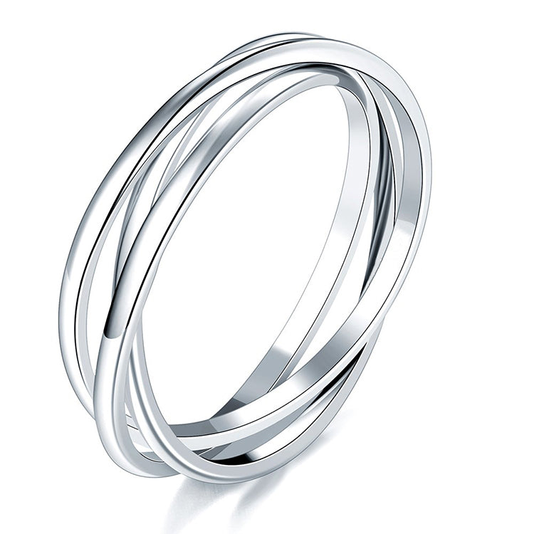 Archie's and Son Jewelry and Repairs Dainty Interlocking Spinner Ring