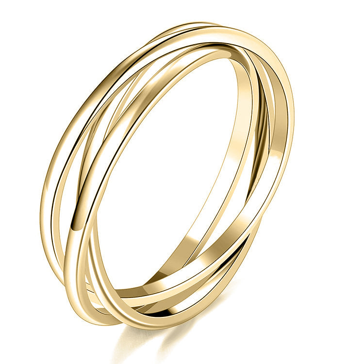 Archie's and Son Jewelry and Repairs Dainty Interlocking Spinner Ring