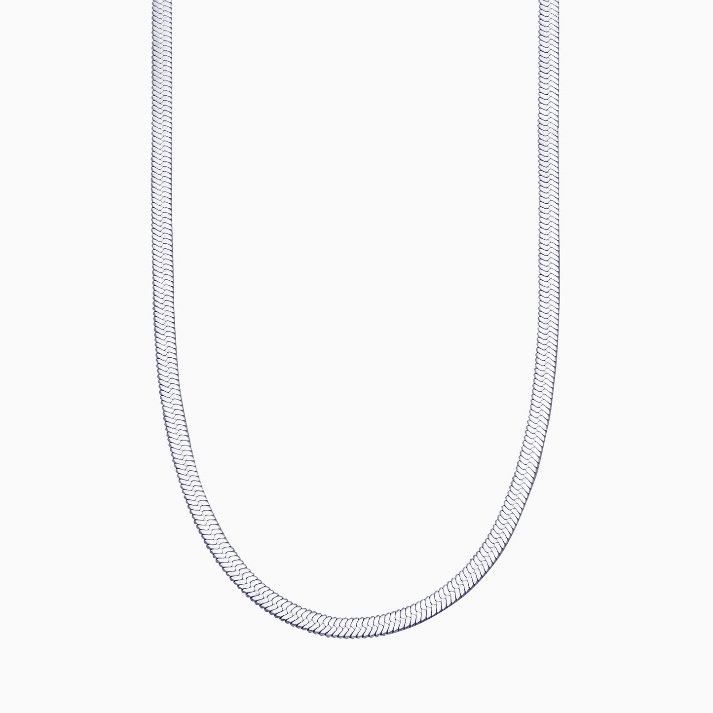 Archie's and Son Jewelry and Repairs Herringbone Gold Chain Necklace - 4mm, 16 Inch