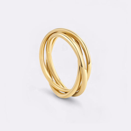 Archie's and Son Jewelry and Repairs Dainty Interlocking Spinner Ring