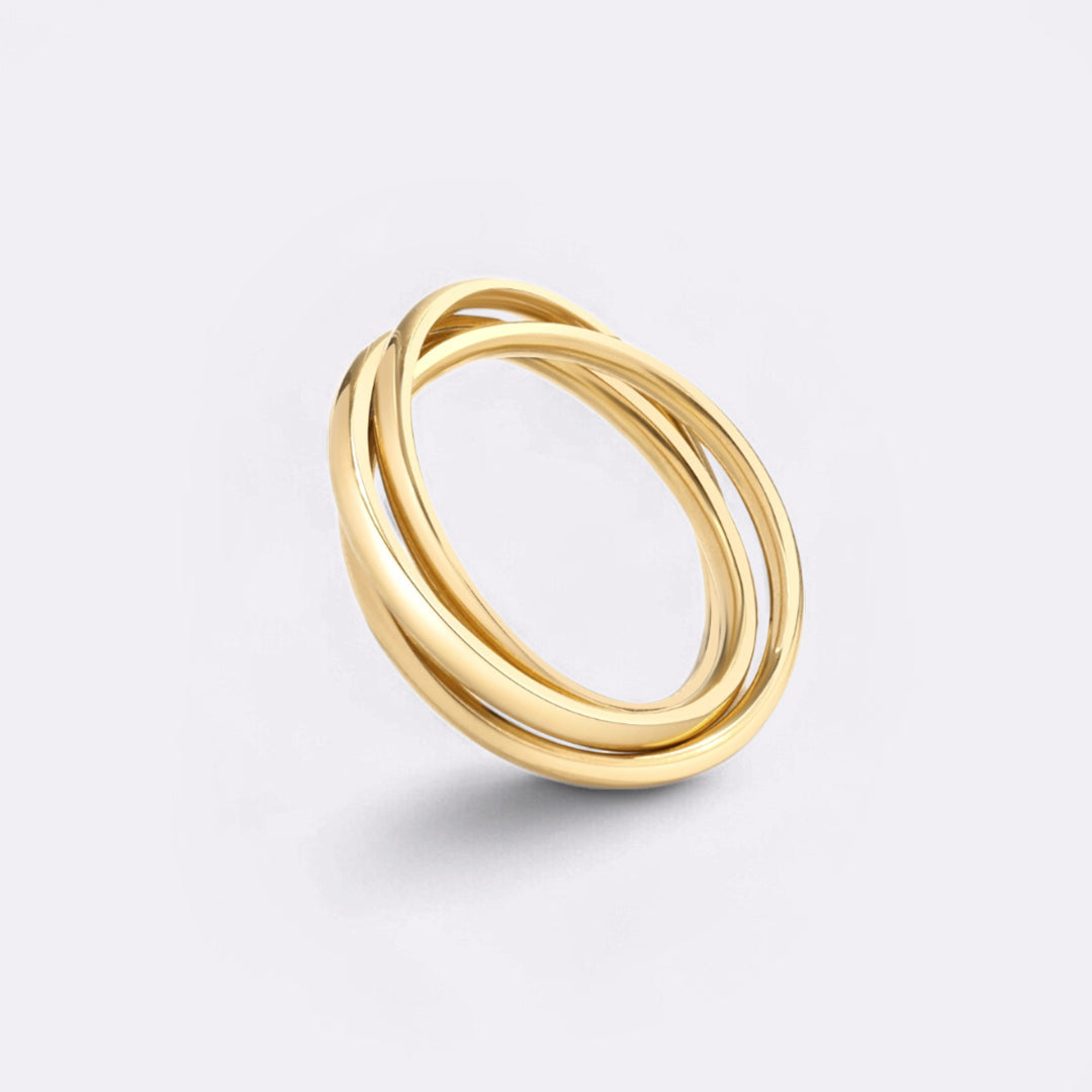 Archie's and Son Jewelry and Repairs Dainty Interlocking Spinner Ring