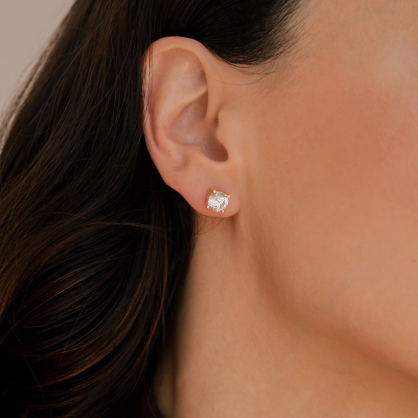 Classic CZ & Moissanite Stud Earrings - Archie's and Son Jewelry and Repairs