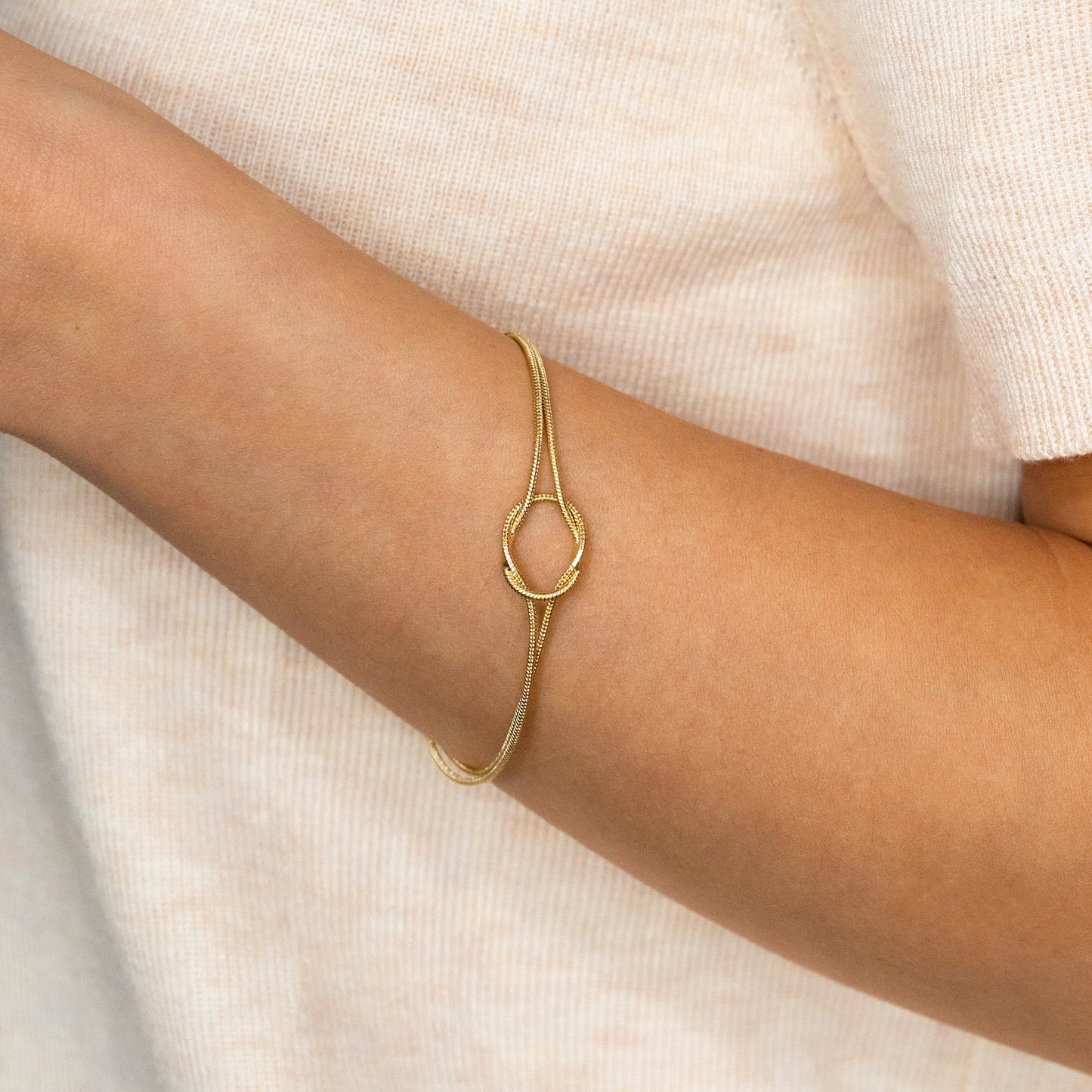 Dainty Knot Bracelet by Archie's and Son Jewelry and Repairs