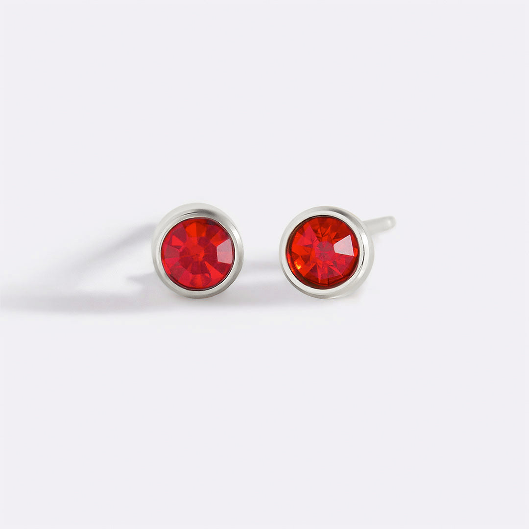Archie's and Son Jewelry and Repairs Birthstone Bezel Studs