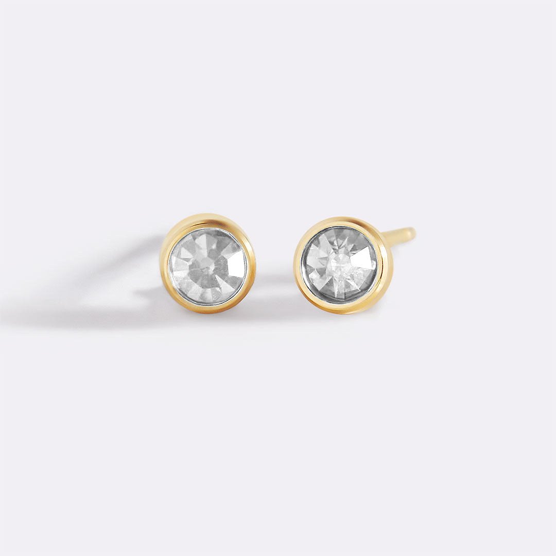 Archie's and Son Jewelry and Repairs Birthstone Bezel Studs