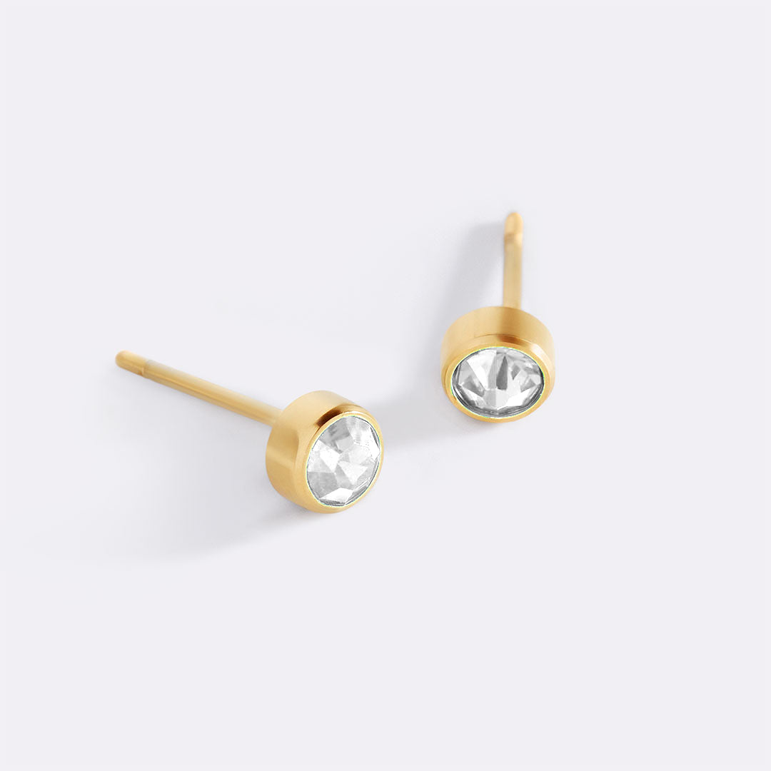 Archie's and Son Jewelry and Repairs Birthstone Bezel Studs