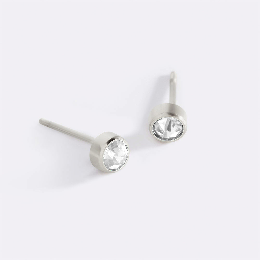 Archie's and Son Jewelry and Repairs Birthstone Bezel Studs