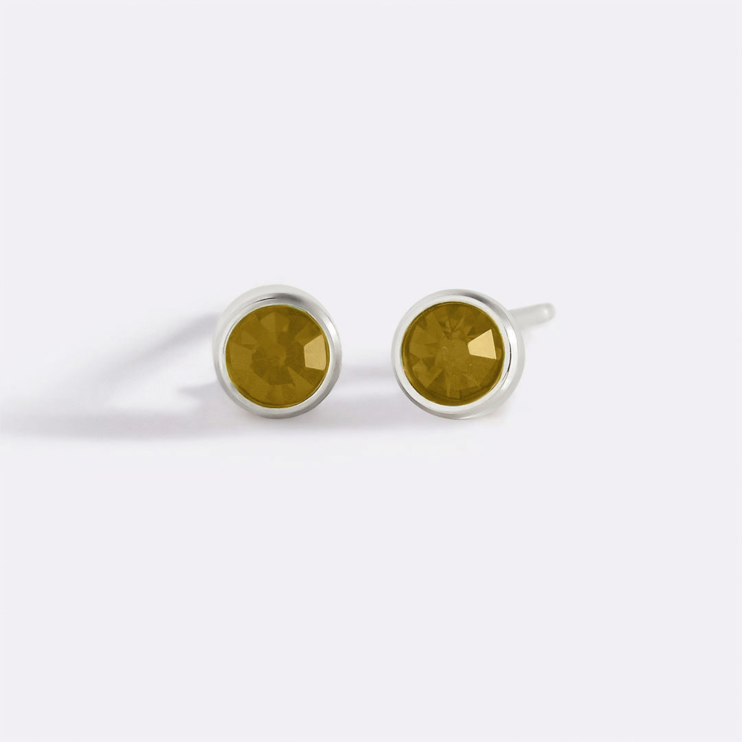 Archie's and Son Jewelry and Repairs Birthstone Bezel Studs