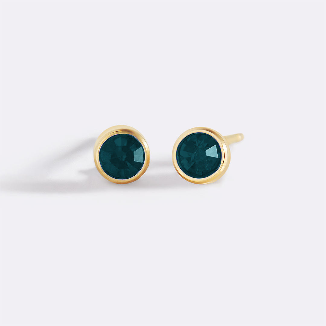 Archie's and Son Jewelry and Repairs Birthstone Bezel Studs