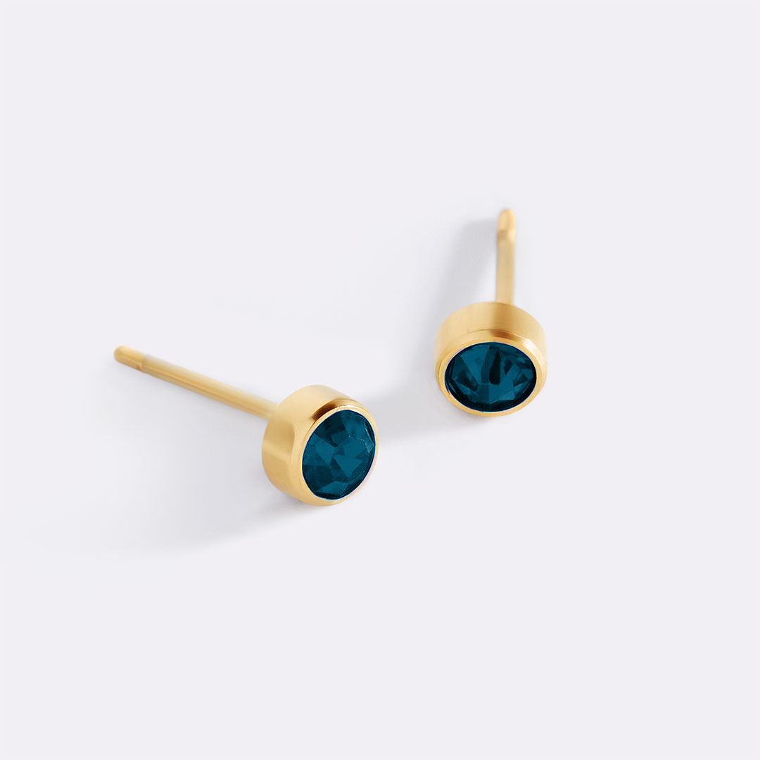 Archie's and Son Jewelry and Repairs Birthstone Bezel Studs