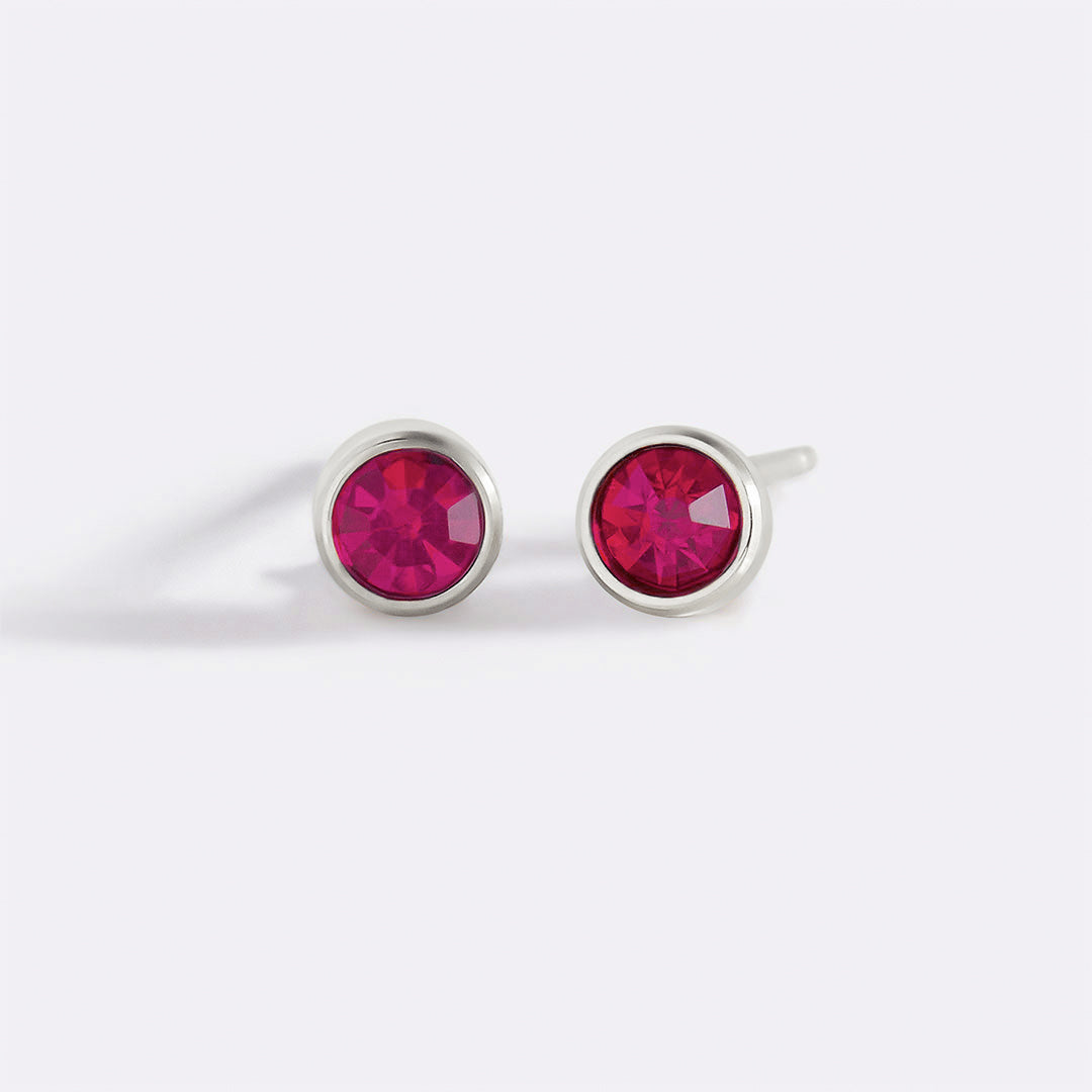 Archie's and Son Jewelry and Repairs Birthstone Bezel Studs