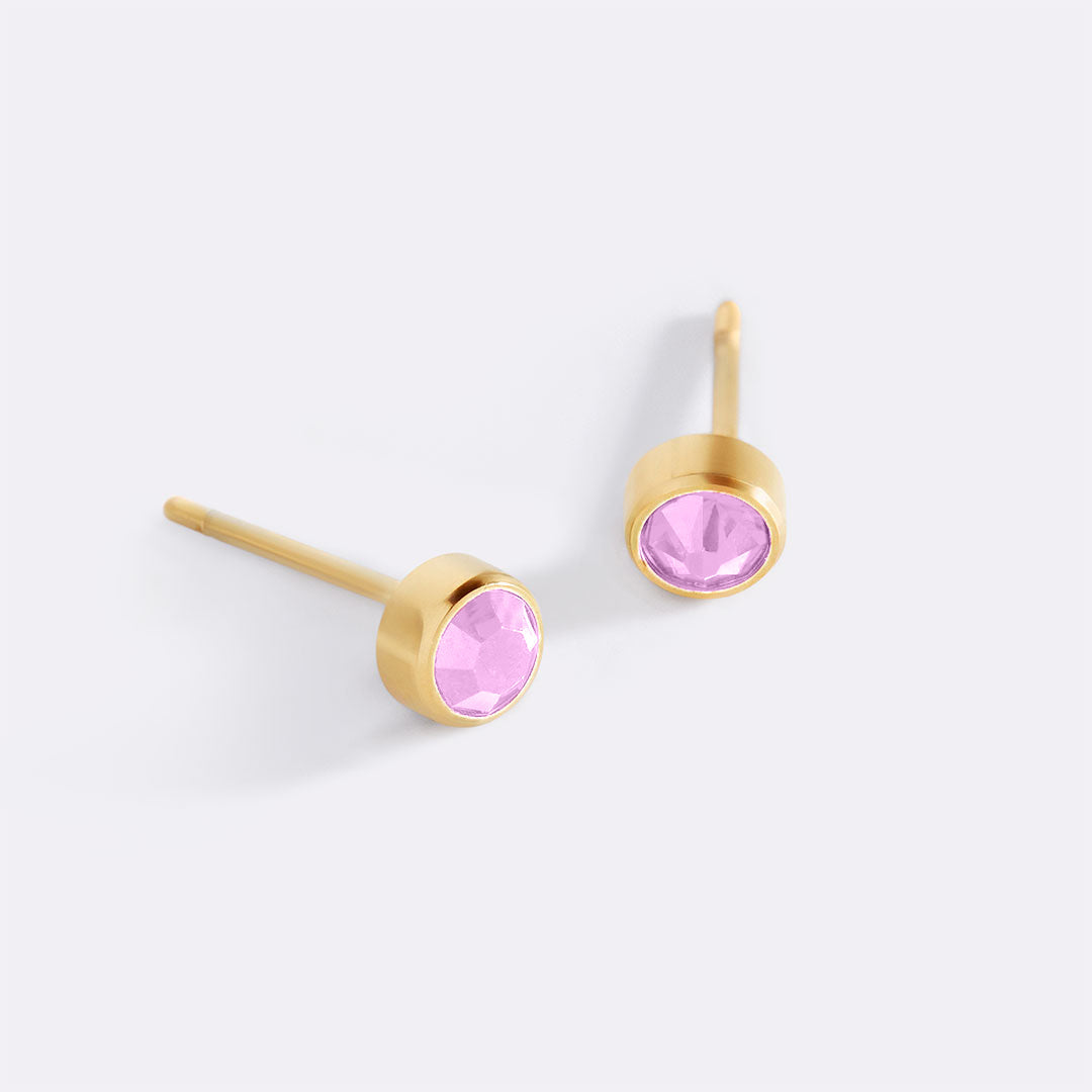 Archie's and Son Jewelry and Repairs Birthstone Bezel Studs
