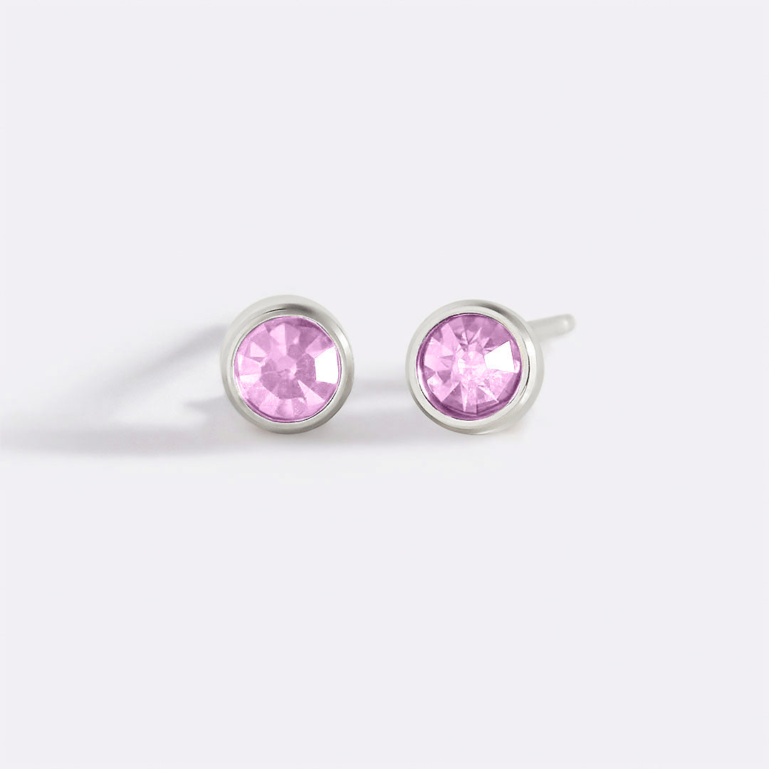 Archie's and Son Jewelry and Repairs Birthstone Bezel Studs